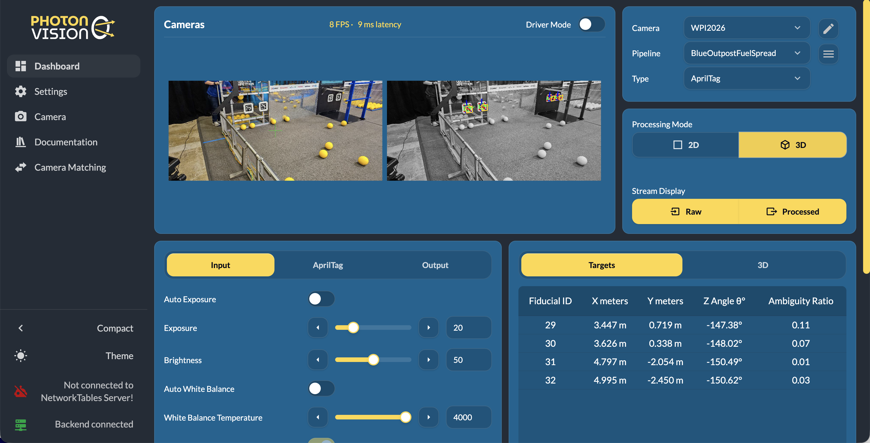 PhotonVision screenshot